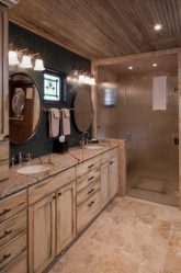 Шторки в ванную комнату: 175+ (Фото) Выбора для Вашего дизайна (тканевые, пластиковые,стеклянные)