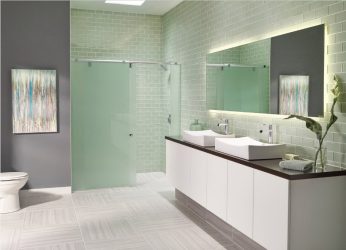 Шторки в ванную комнату: 175+ (Фото) Выбора для Вашего дизайна (тканевые, пластиковые,стеклянные)