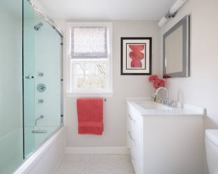 Шторки в ванную комнату: 175+ (Фото) Выбора для Вашего дизайна (тканевые, пластиковые,стеклянные)