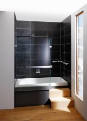 Шторки в ванную комнату: 175+ (Фото) Выбора для Вашего дизайна (тканевые, пластиковые,стеклянные)