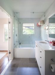 Шторки в ванную комнату: 175+ (Фото) Выбора для Вашего дизайна (тканевые, пластиковые,стеклянные)