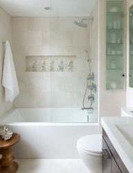 Шторки в ванную комнату: 175+ (Фото) Выбора для Вашего дизайна (тканевые, пластиковые,стеклянные)