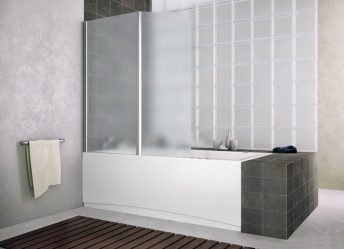 Шторки в ванную комнату: 175+ (Фото) Выбора для Вашего дизайна (тканевые, пластиковые,стеклянные)