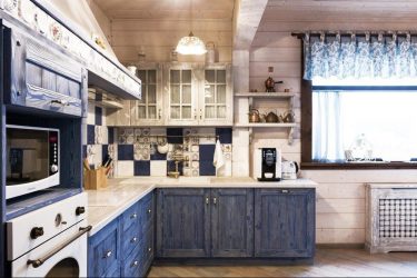 Дизайн кухни в стиле кантри — Современный дух в современном интерьере (225+ Фото)