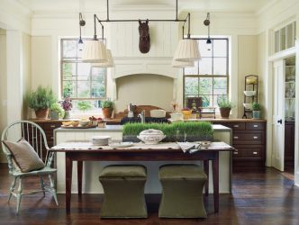 Дизайн кухни в стиле кантри — Современный дух в современном интерьере (225+ Фото)