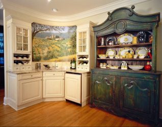 Дизайн кухни в стиле кантри — Современный дух в современном интерьере (225+ Фото)