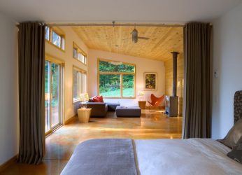 Красивые шторы на люверсах своими руками: Дань моде или Удобная деталь дизайна? 175+ (Фото) новинок для гостиной, спальни, кухни