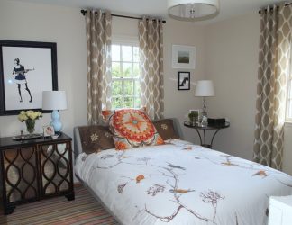 Красивые шторы на люверсах своими руками: Дань моде или Удобная деталь дизайна? 175+ (Фото) новинок для гостиной, спальни, кухни