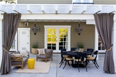 Красивые шторы на люверсах своими руками: Дань моде или Удобная деталь дизайна? 175+ (Фото) новинок для гостиной, спальни, кухни