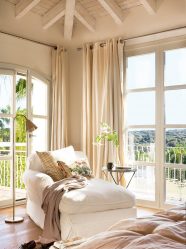 Красивые шторы на люверсах своими руками: Дань моде или Удобная деталь дизайна? 175+ (Фото) новинок для гостиной, спальни, кухни