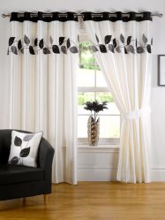 Красивые шторы на люверсах своими руками: Дань моде или Удобная деталь дизайна? 175+ (Фото) новинок для гостиной, спальни, кухни