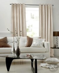 Красивые шторы на люверсах своими руками: Дань моде или Удобная деталь дизайна? 175+ (Фото) новинок для гостиной, спальни, кухни