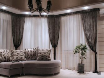 Шторы в Гостиную: Современные Идеи, Новинки 2019 + 130 ФОТО