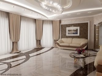 Шторы в гостиную в современном стиле. Стильные идеи, модные новинки 2019 года + 130 ФОТО