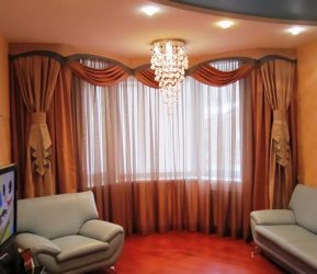 Шторы в гостиную в современном стиле. Стильные идеи, модные новинки 2019 года + 130 ФОТО