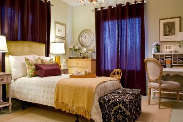 Шторы для спальни: (280+Фото): Яркий аксессуар для Вашего интерьера 2018 года