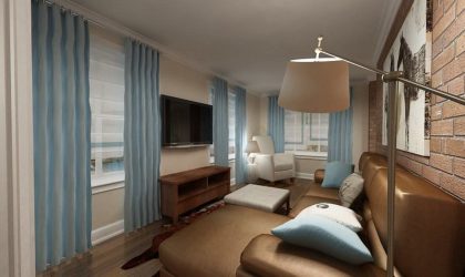 Шторы на балконную дверь: Современные варианты оформления окон