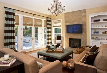 Шторы на балконную дверь: Современные варианты оформления окон