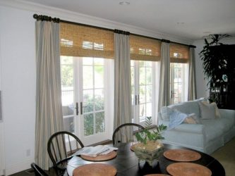 Шторы на балконную дверь: Современные варианты оформления окон