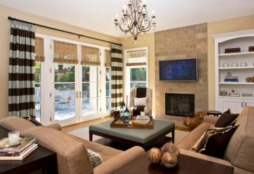 Шторы на балконную дверь: Современные варианты оформления окон