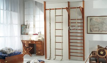 Шведская Стенка в квартиру для детей и взрослых своими руками (135+ Фото)