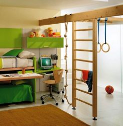 Шведская Стенка в квартиру для детей и взрослых своими руками (135+ Фото)