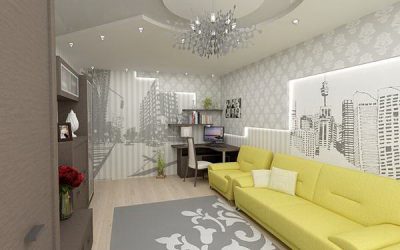 Оформление интерьера с помощью серых обоев (140+ Фото): Общие правила выбора и сочетания