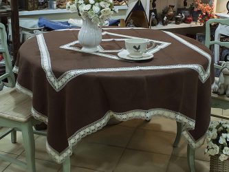 Экспериментируем со скатертями на стол: 265+ Фото Красивых и современных вариантов (силиконовая, прозрачная, ажурная)
