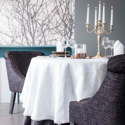 Экспериментируем со скатертями на стол: 265+ Фото Красивых и современных вариантов (силиконовая, прозрачная, ажурная)