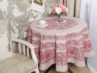 Экспериментируем со скатертями на стол: 265+ Фото Красивых и современных вариантов (силиконовая, прозрачная, ажурная)