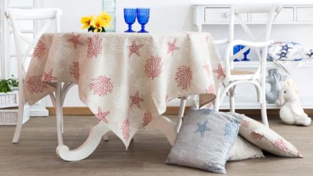 Экспериментируем со скатертями на стол: 265+ Фото Красивых и современных вариантов (силиконовая, прозрачная, ажурная)