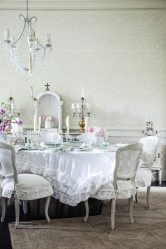 Экспериментируем со скатертями на стол: 265+ Фото Красивых и современных вариантов (силиконовая, прозрачная, ажурная)