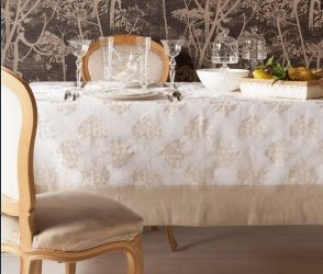Экспериментируем со скатертями на стол: 265+ Фото Красивых и современных вариантов (силиконовая, прозрачная, ажурная)