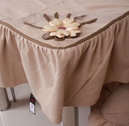 Экспериментируем со скатертями на стол: 265+ Фото Красивых и современных вариантов (силиконовая, прозрачная, ажурная)