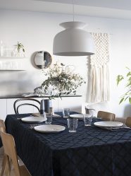 Экспериментируем со скатертями на стол: 265+ Фото Красивых и современных вариантов (силиконовая, прозрачная, ажурная)