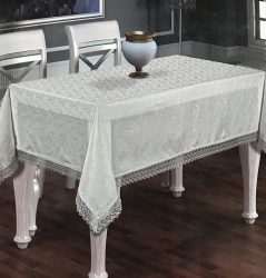 Экспериментируем со скатертями на стол: 265+ Фото Красивых и современных вариантов (силиконовая, прозрачная, ажурная)
