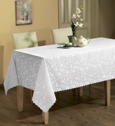 Экспериментируем со скатертями на стол: 265+ Фото Красивых и современных вариантов (силиконовая, прозрачная, ажурная)