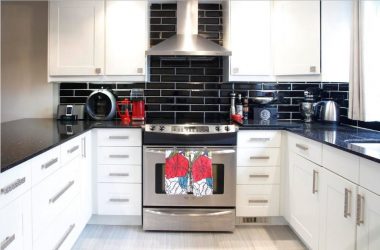 Стеклянные фартуки, скинали для кухни – Подборка идей и гид по стилю (140+ Фото)