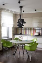 Стеклянные фартуки, скинали для кухни – Подборка идей и гид по стилю (140+ Фото)