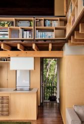 Стеллажи для комнат различной функциональности: 220+Фото Удобных зонирований для детской, гостиной