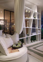 Стеллажи для комнат различной функциональности: 220+Фото Удобных зонирований для детской, гостиной