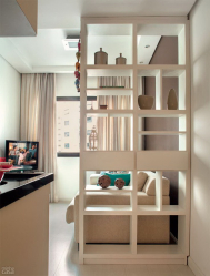 Стеллажи для комнат различной функциональности: 220+Фото Удобных зонирований для детской, гостиной