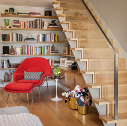 Стеллажи для комнат различной функциональности: 220+Фото Удобных зонирований для детской, гостиной