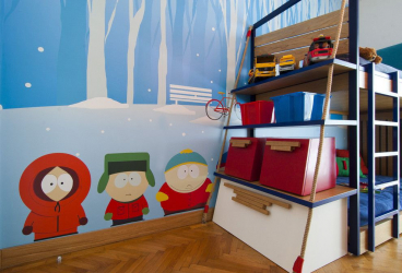 Стеллажи для комнат различной функциональности: 220+Фото Удобных зонирований для детской, гостиной