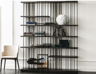 Стеллажи для комнат различной функциональности: 220+Фото Удобных зонирований для детской, гостиной