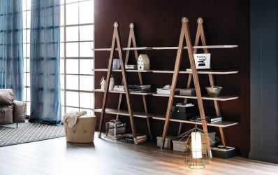 Стеллажи для комнат различной функциональности: 220+Фото Удобных зонирований для детской, гостиной