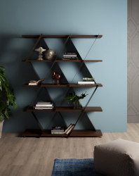 Стеллажи для комнат различной функциональности: 220+Фото Удобных зонирований для детской, гостиной