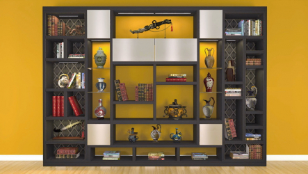 Стеллажи для комнат различной функциональности: 220+Фото Удобных зонирований для детской, гостиной