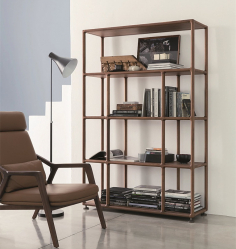 Стеллажи для комнат различной функциональности: 220+Фото Удобных зонирований для детской, гостиной