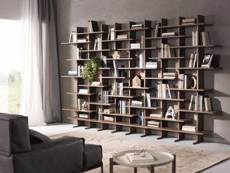 Стеллажи для комнат различной функциональности: 220+Фото Удобных зонирований для детской, гостиной